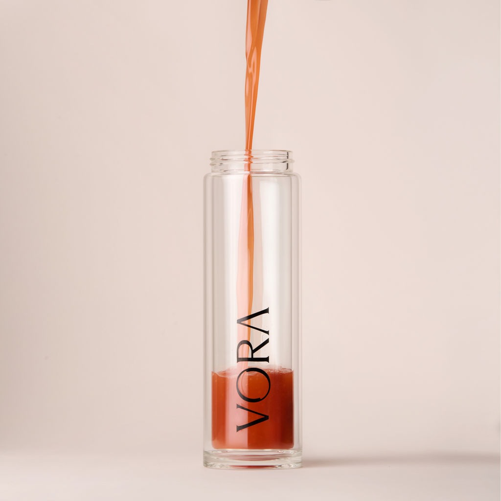 Double Wall Glass Bottle