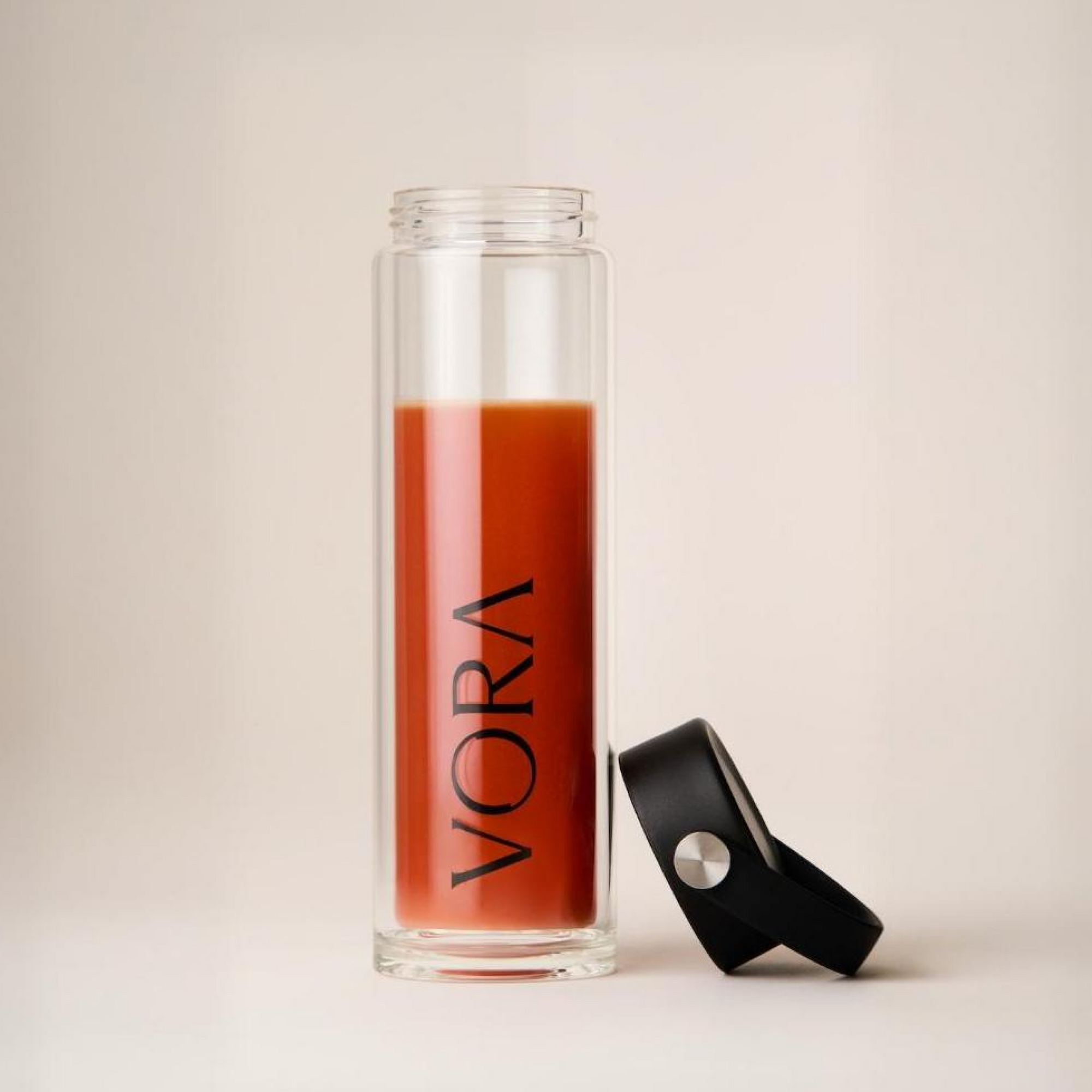 Double Wall Glass Bottle